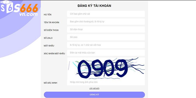 Hướng dẫn đăng ký tài khoản game S666 đơn giản nhất 